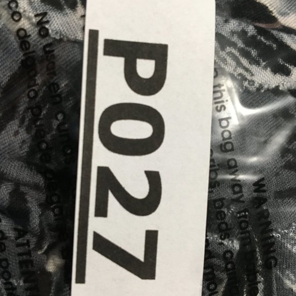 Lane Bryant Top 22 24 Cap Sleeve Knit Tiered Layered Gray Printed Career Casual - Picture 8 of 8